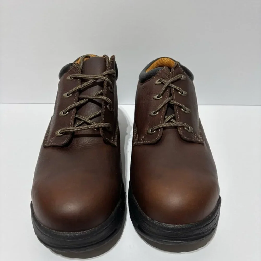 Timberland Pro Men’s Titan Brown Leather Oxford, Size 11.5 M